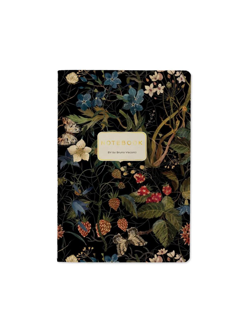 Forest Flowers Notebook 40 pages
